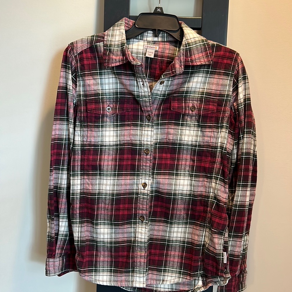 Carhartt Flannel Shirt size medium